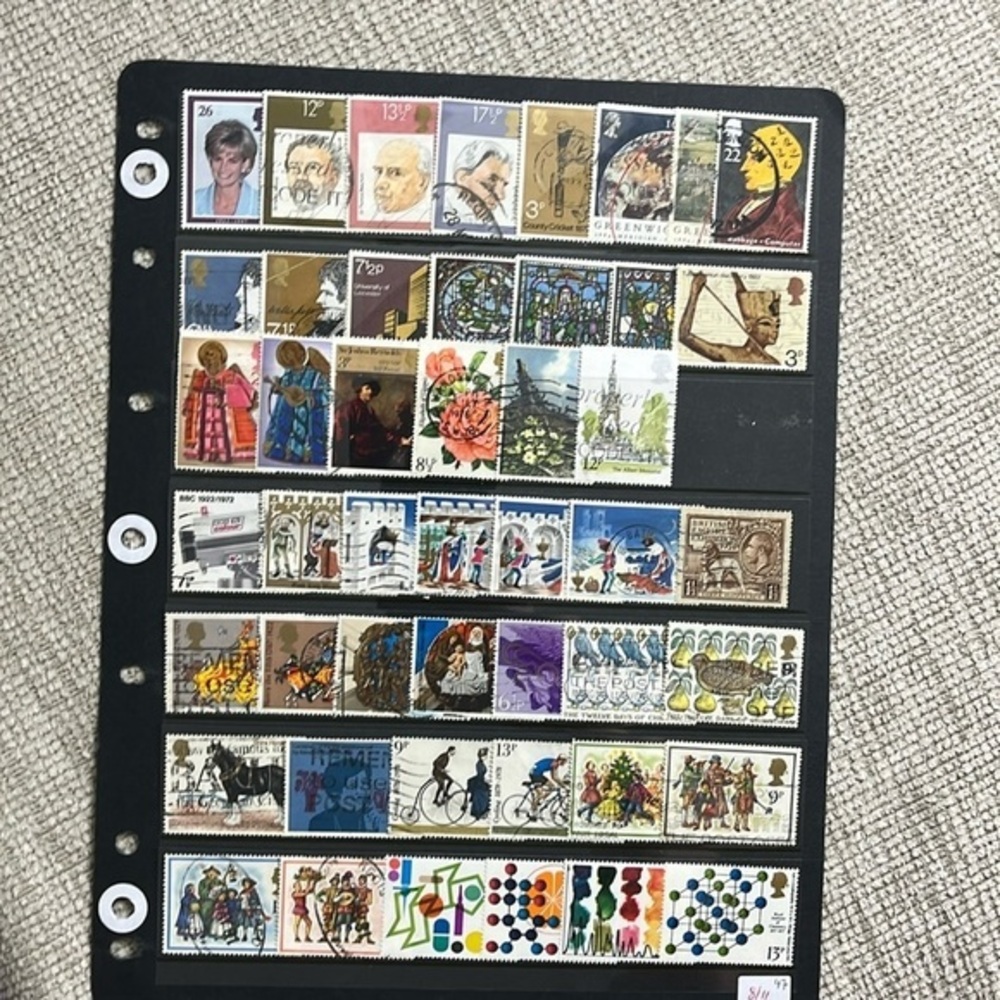 Britain Postage Stamps #9